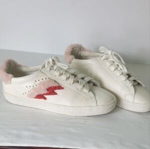 ALDO LEATHER TRAINERS SNEAKERS size 9